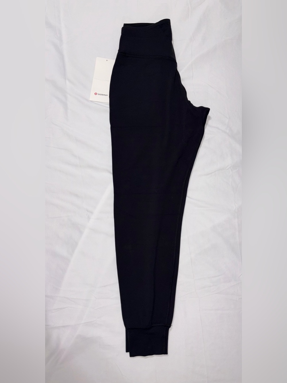 NWT*LULULEMON*SIZE 6* ALIGN HIGH RISE JOGGER*AUTHENTIC*BLACK*$118 RETAIL*25” LNG - Picture 11 of 16